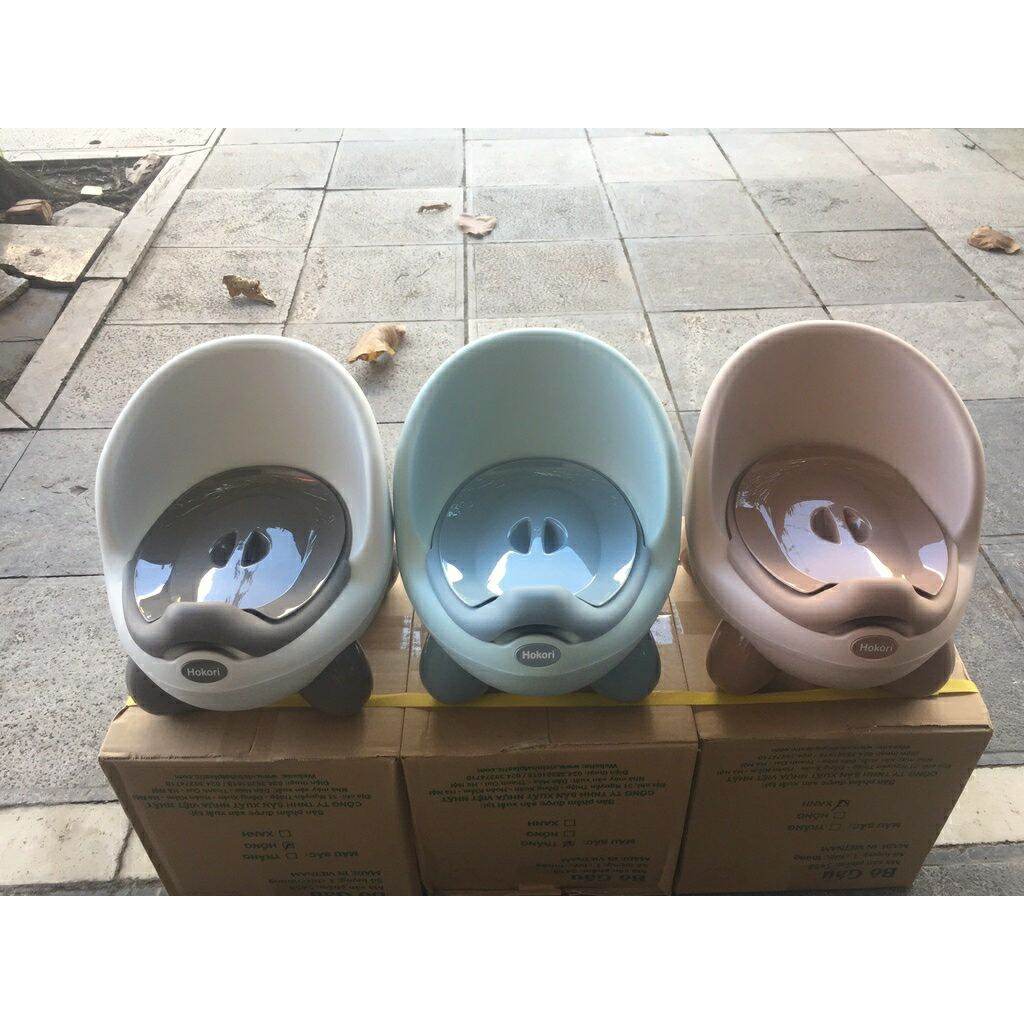 Bô gấu, bô tròn, ghế ngồi cho bé đi vệ sinh hokori