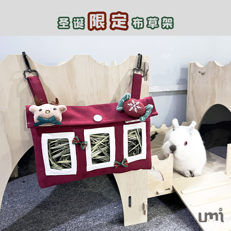 Túi Cói Vải Bố Sức Chứa Lớn Con Thỏ Túi Cói Vải Đáng Yêu Giáng Sinh Giá Cói Hà Lan Có Thể Giặt Totoro Túi Cói Chuột Lang