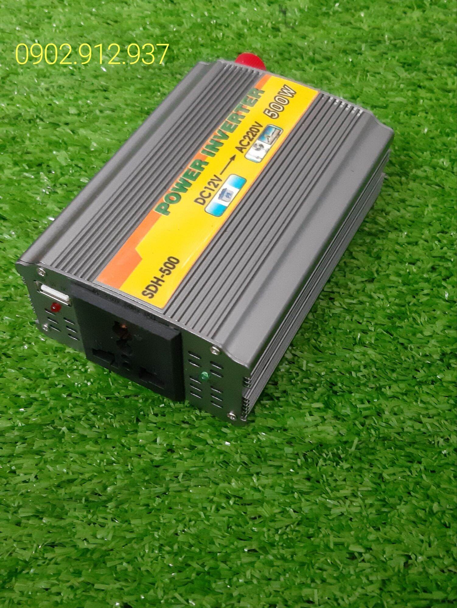 Kick điện 12v lên 220v -500w H3