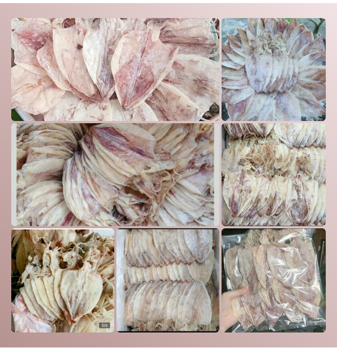 Khô mực 500g đóng gói hút chân không