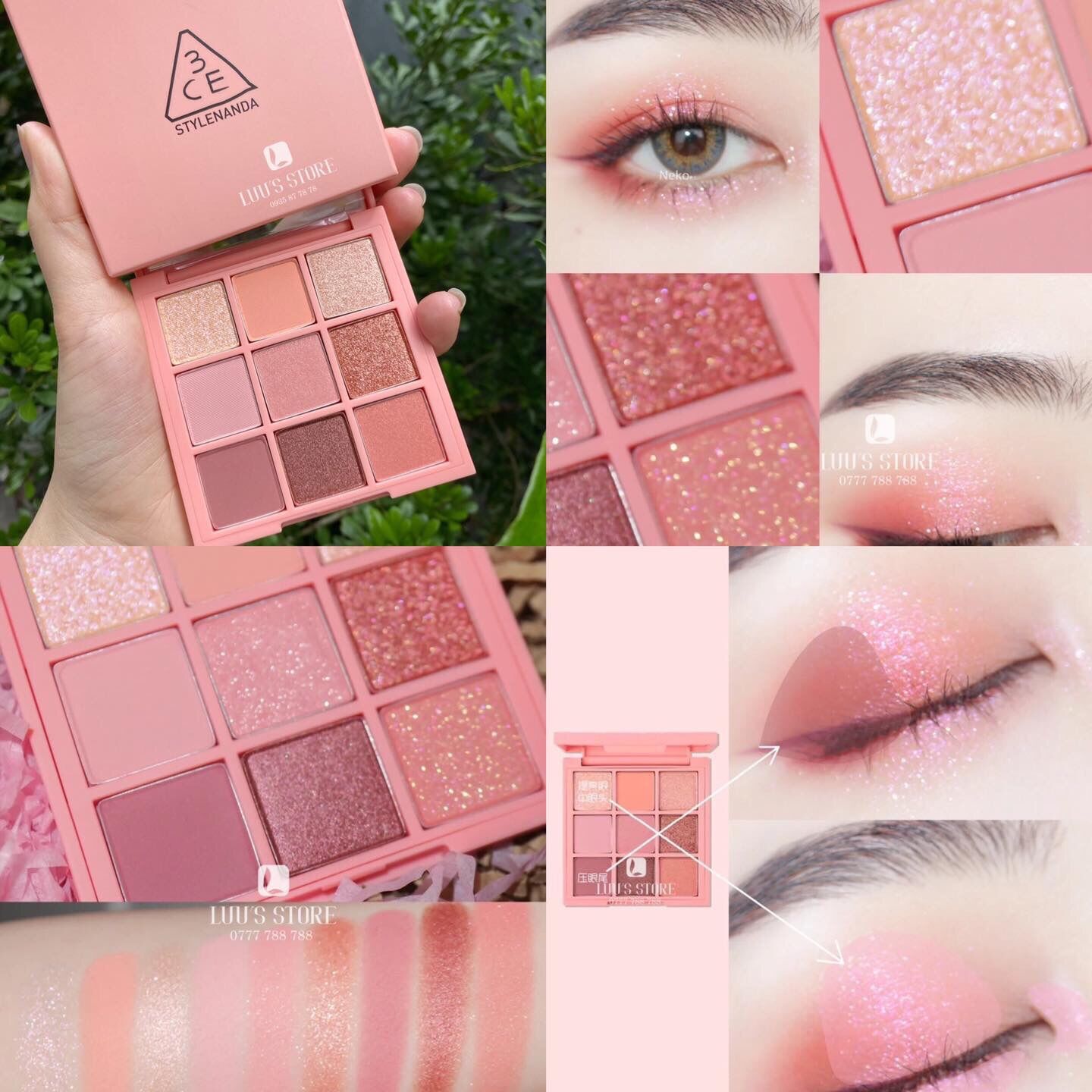 Bảng Mắt 3CE Beach Muse