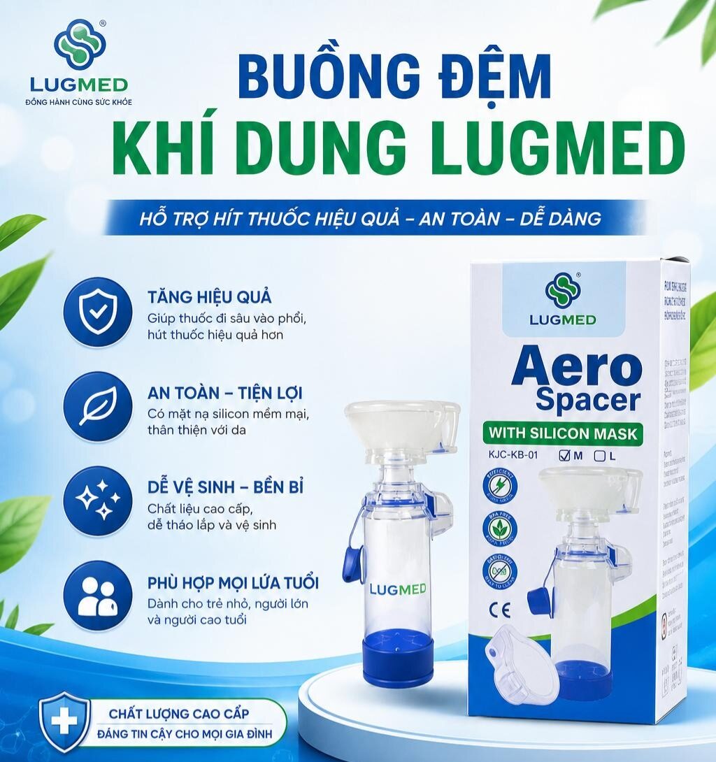 Buồng đệm khí dung Lugmed