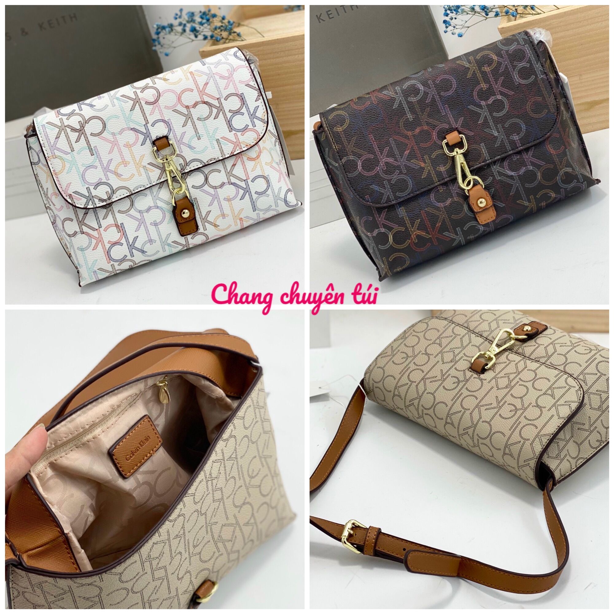 TÚI nữ đeo chéo Phối màu da đẹp