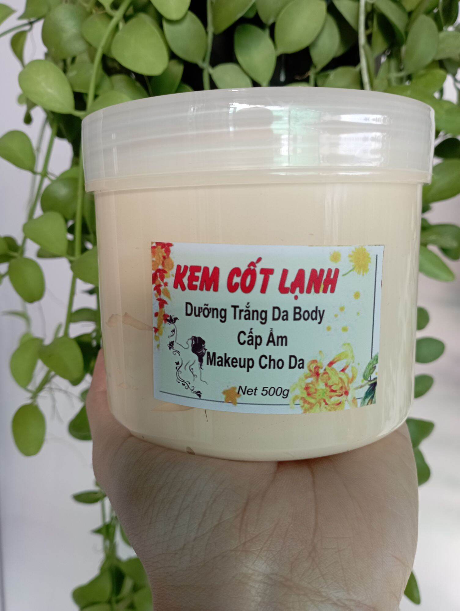 Kem Body Cốt Lạnh dưỡng trắng da, cấp ẩm và makeup cho da