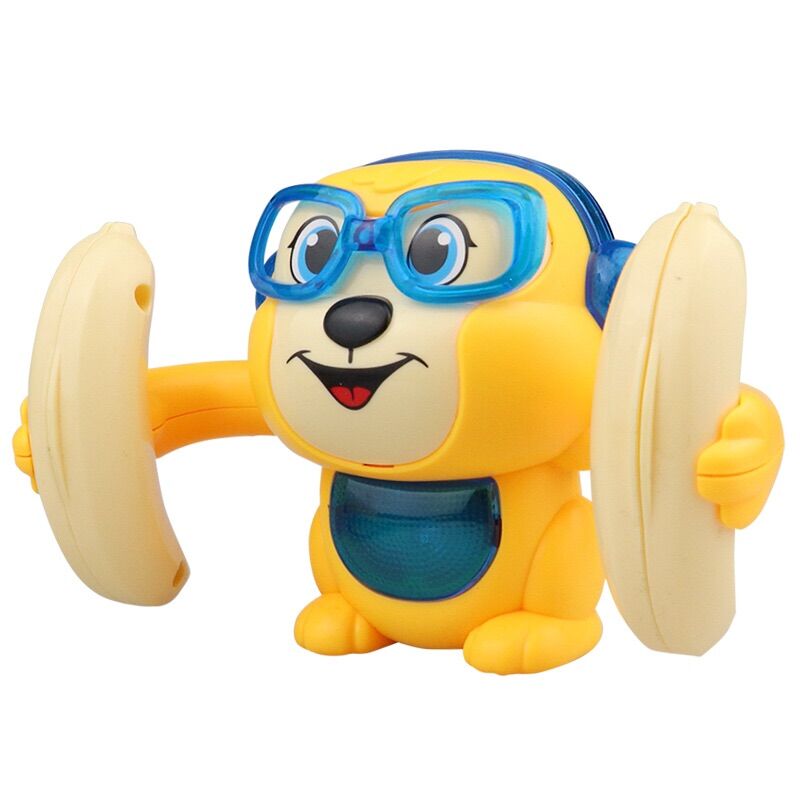 Khỉ nhào lộn phát nhạc xoay 360