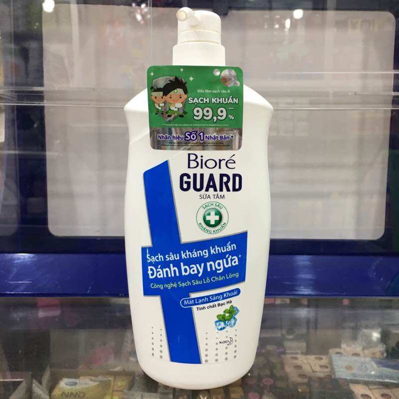 Sữa tắm guard kháng khuẩn biore 800g