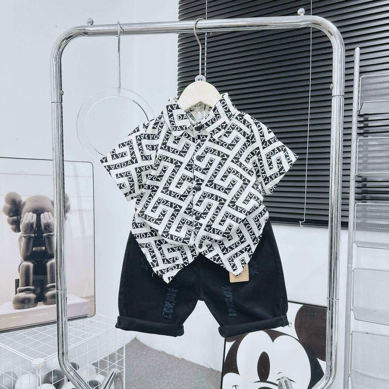 [HCM] Áo sơ mi lụa cọc tay cao cấp size ĐẠI cho bé trai (18-30kg) 😘😘😘