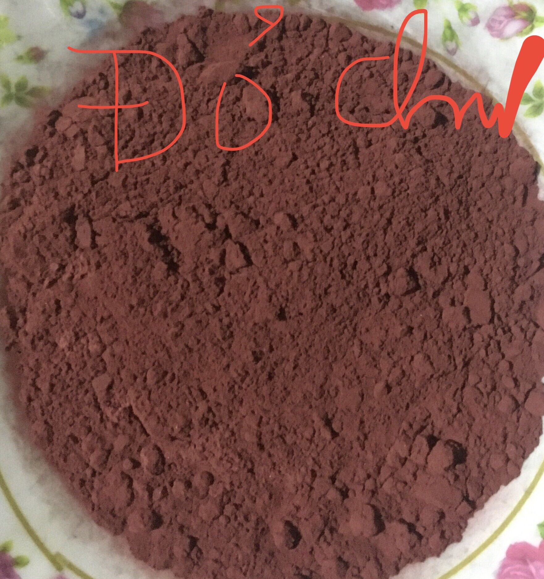Bột màu đỏ chu Sơn chậu 1kg