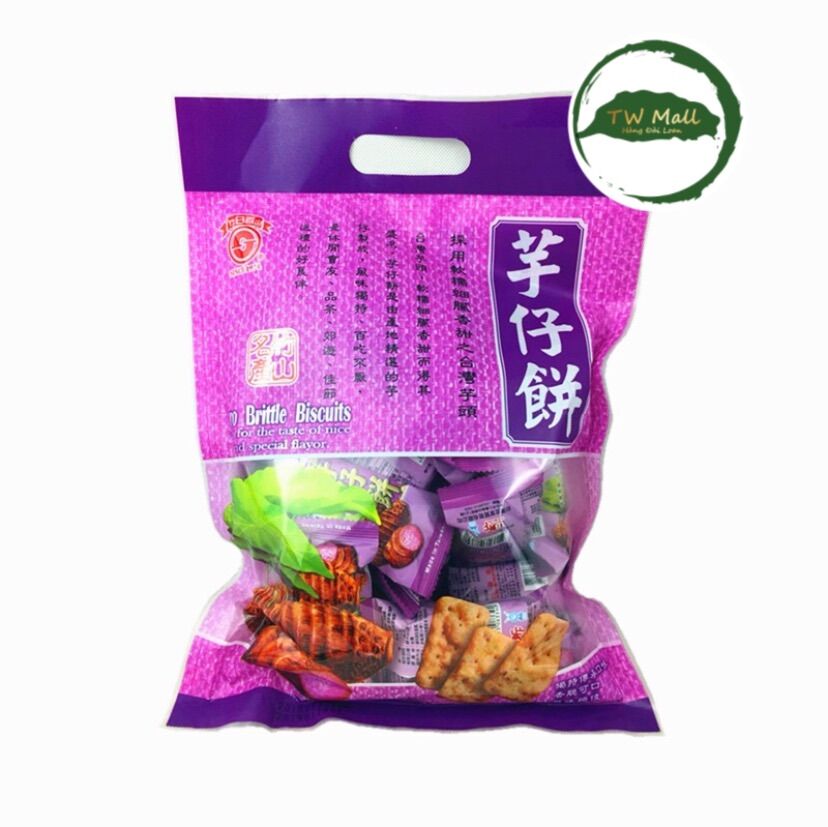 Bánh snack khoai môn đài loan ri xiang 330g - tw mall