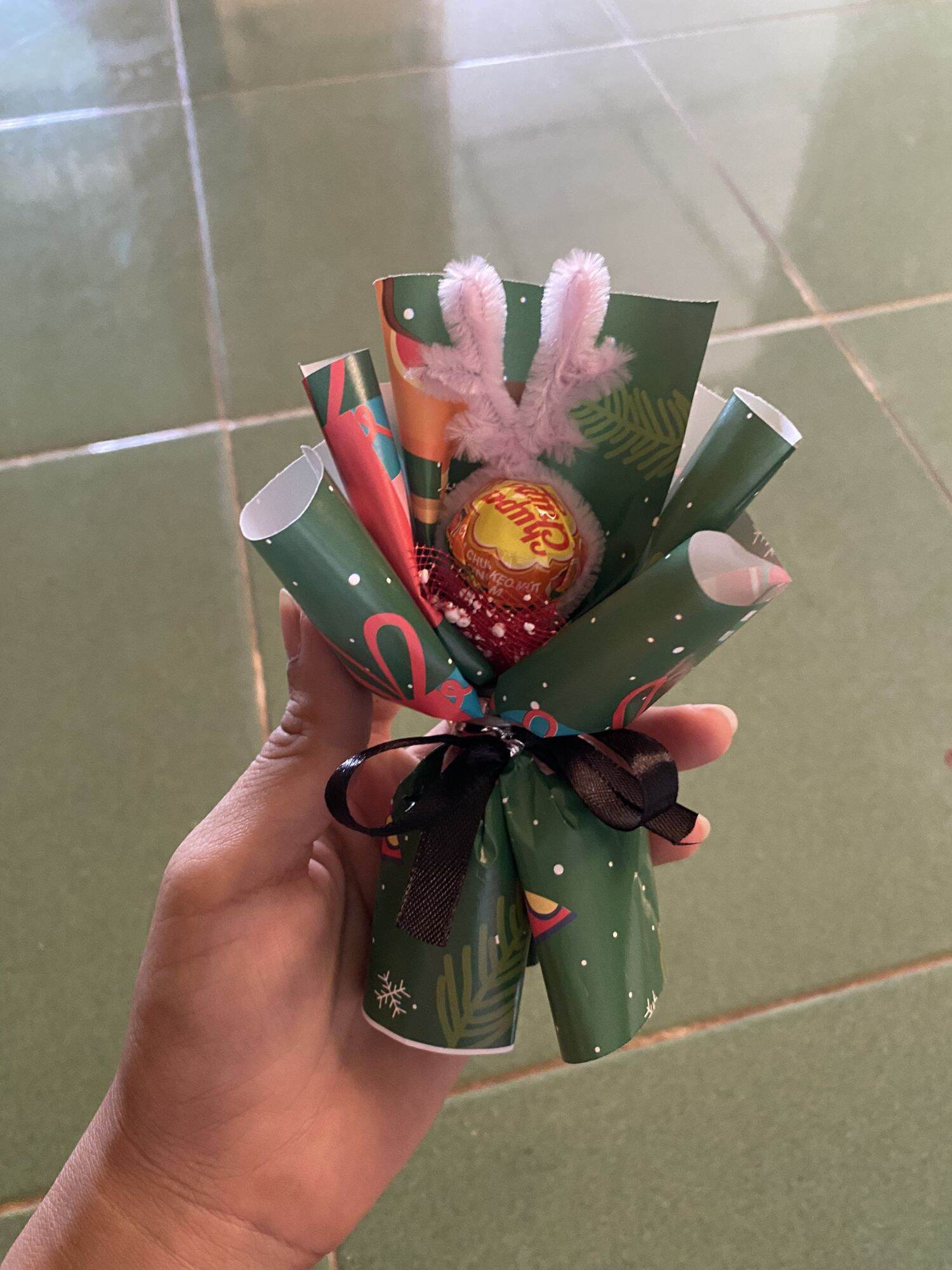 Bó kẹo quà tặng noel