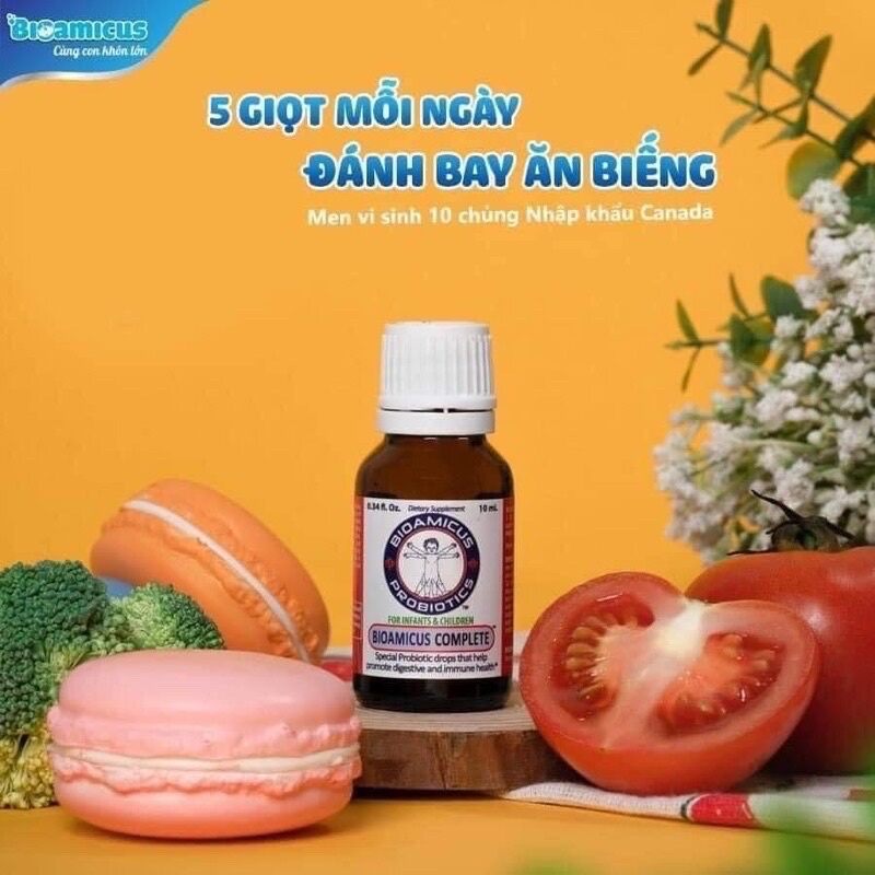 Men vi sinh 10 chủng Bioamicus Complete 10ml