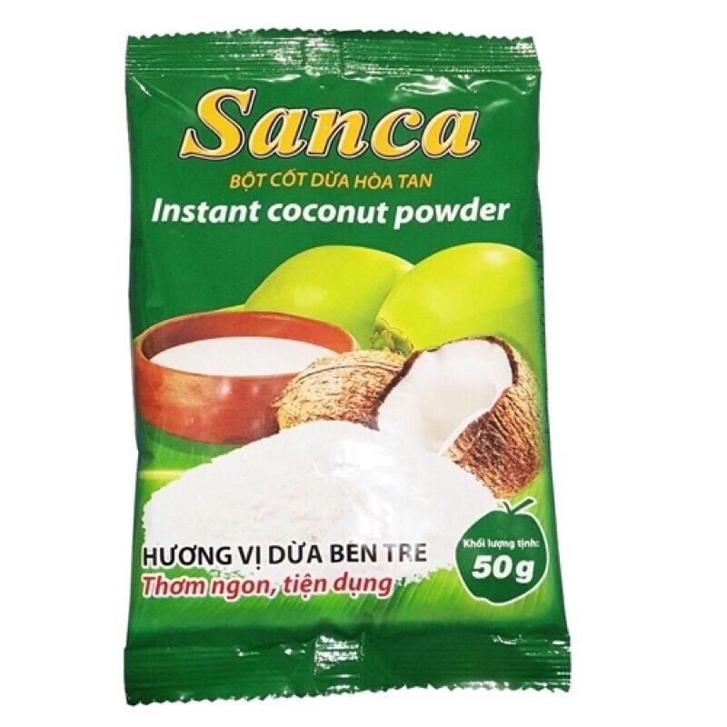 Bột cốt dừa sanca