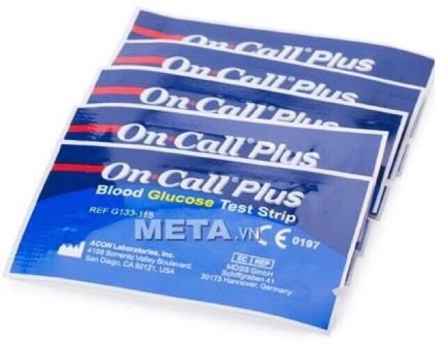 On Call plus _ Que thử đường huyết On Call Plus