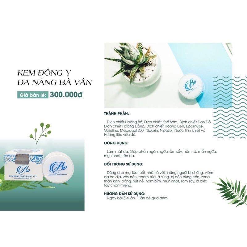Kem đông y đa năng vân bà chính hãng.