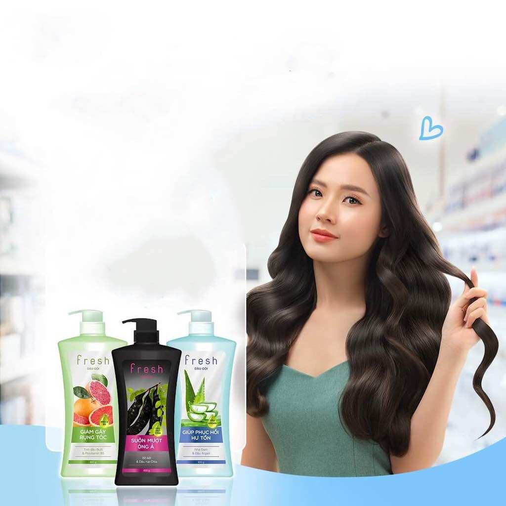 Dầu Gội Fresh Bồ Kết 650g