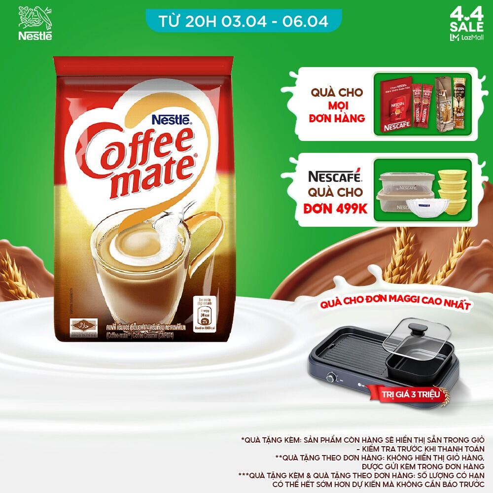 [FREESHIP TOÀN QUỐC] Bột kem Nestle Coffee Mate (453.7g)
