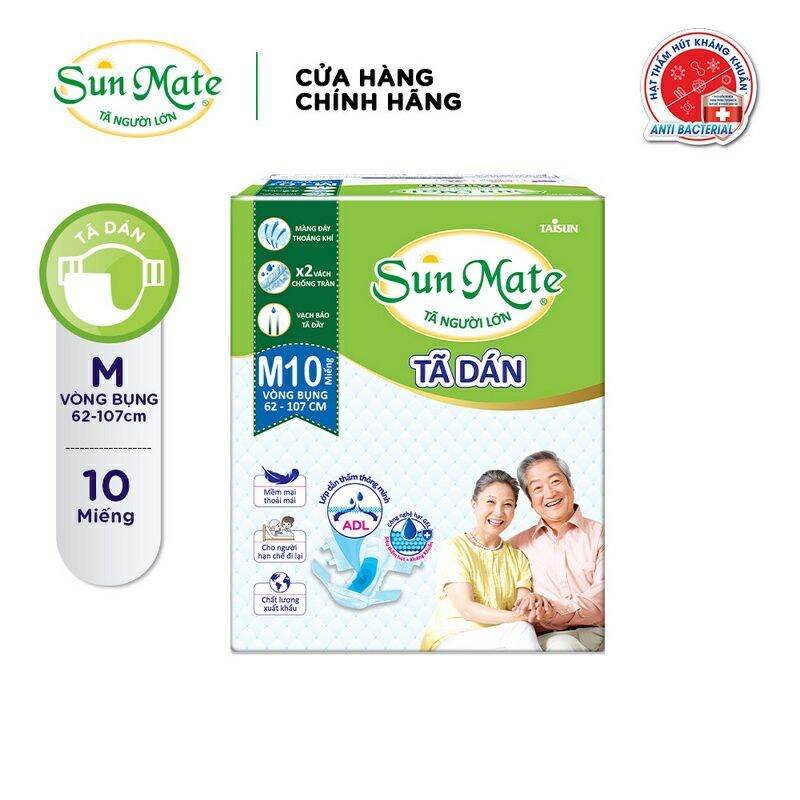 [CHÍNH HÃNG] Tả Dán Sunmate Cho Người Lớn M10/ M-L10/ M-L18