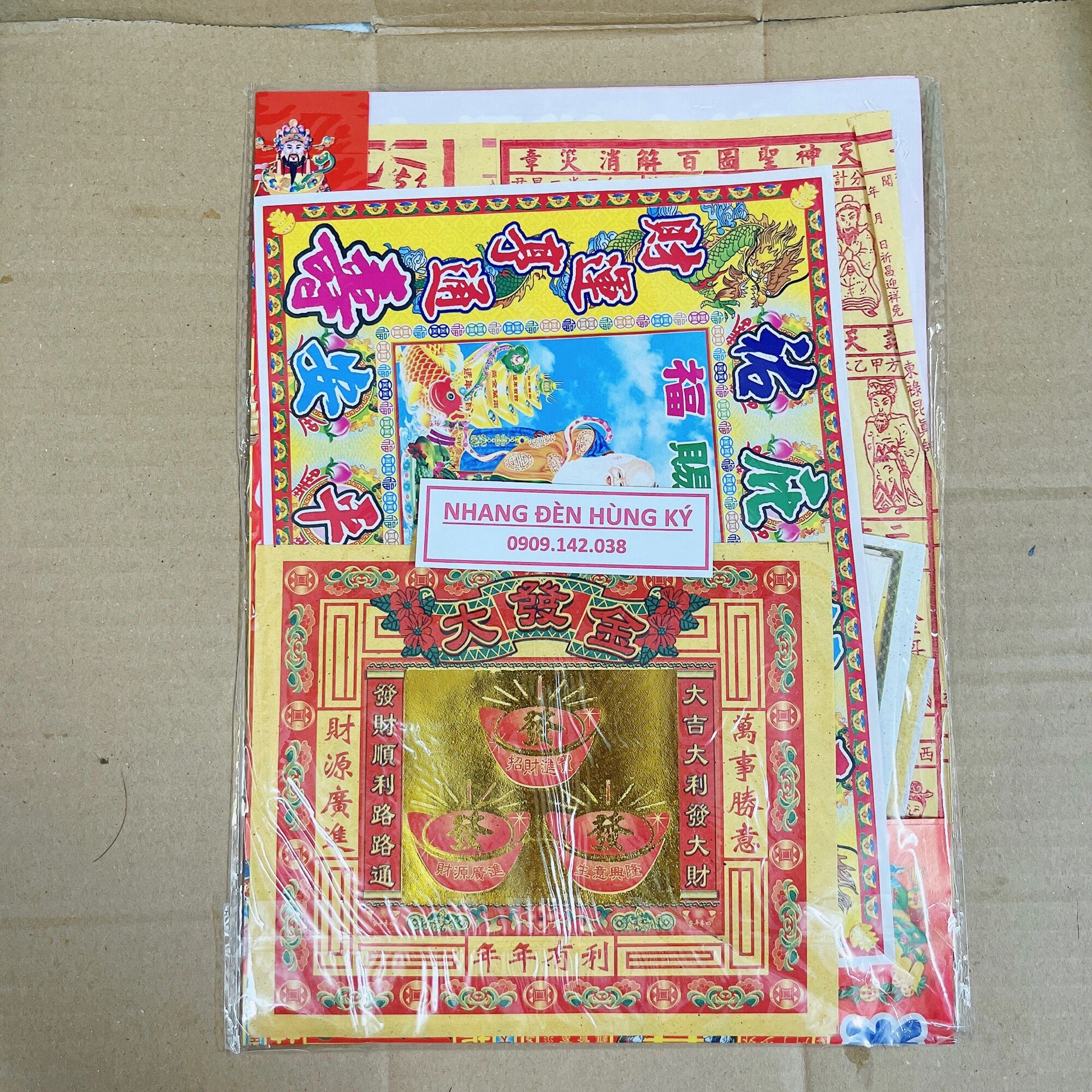 Bộ giấy cúng buôn may bán đắt