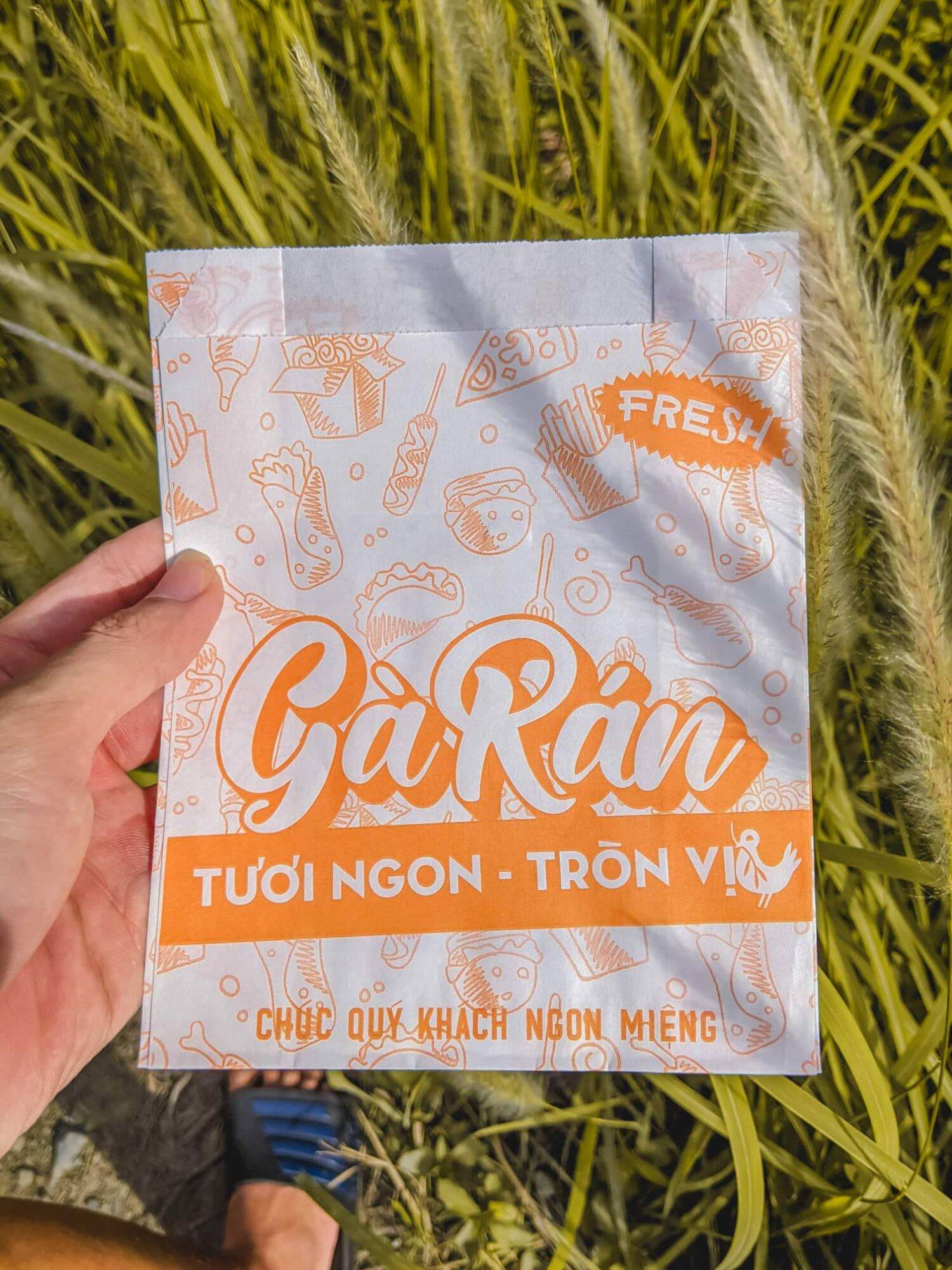 1000 túi đựng gà rán, túi gà rán khoai tây chiên