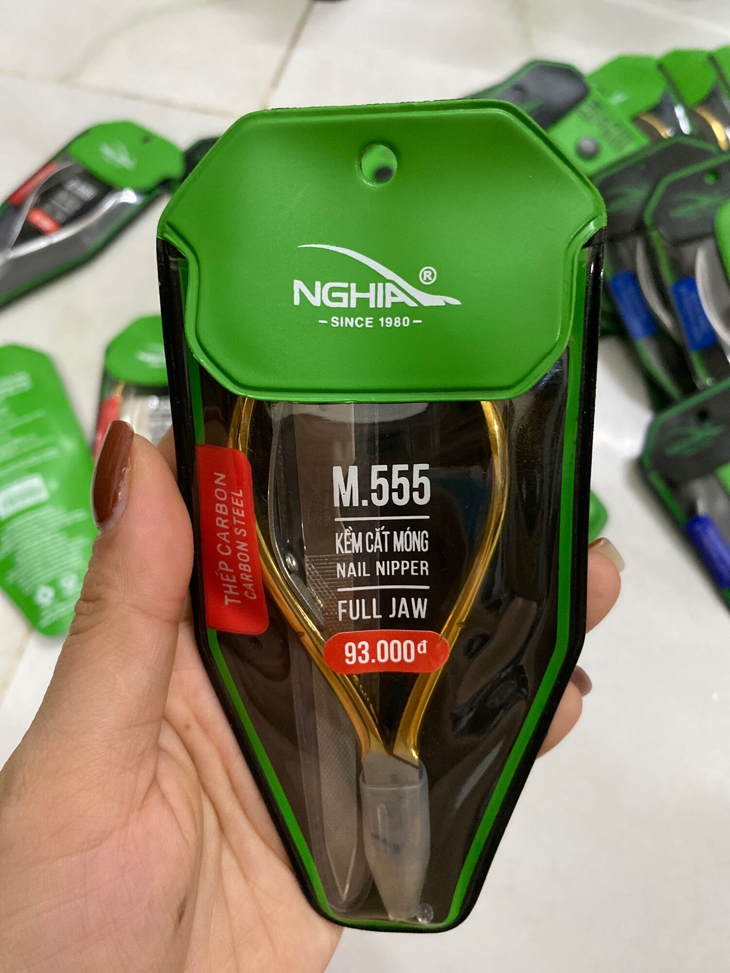 Kềm cắt móng Kềm Nghĩa M.556