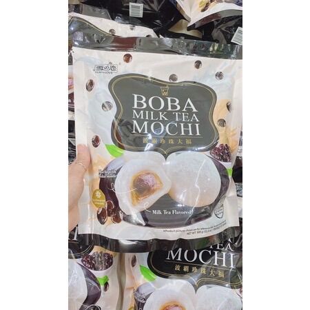 Bánh Mochi trà sữa trân châu Boba Milk Tea Mochi