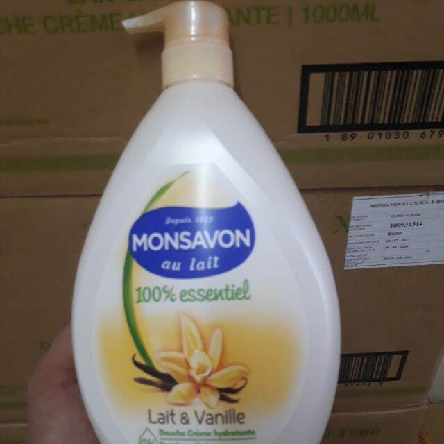 Sữa tắm Monsavon Chiết Xuất Sữa & Hoa Vani