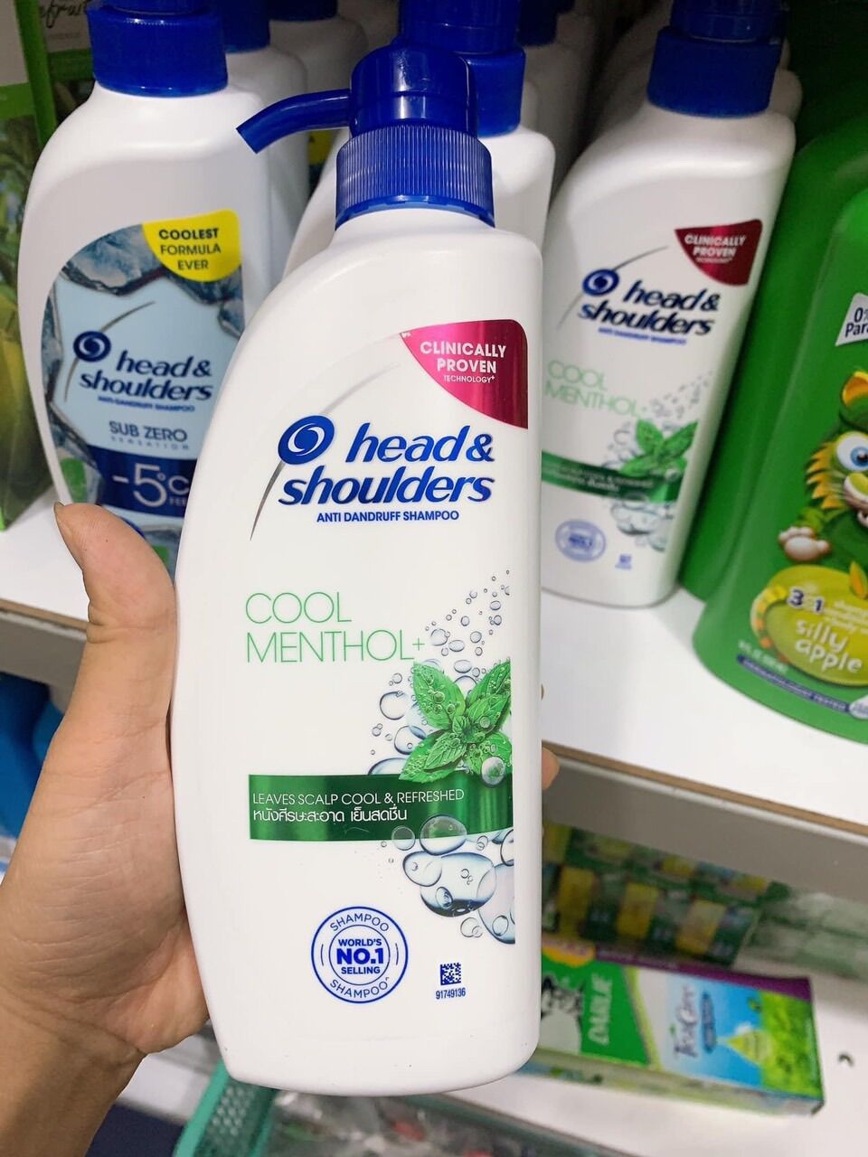 Dầu gội head and shoulders thái lan
