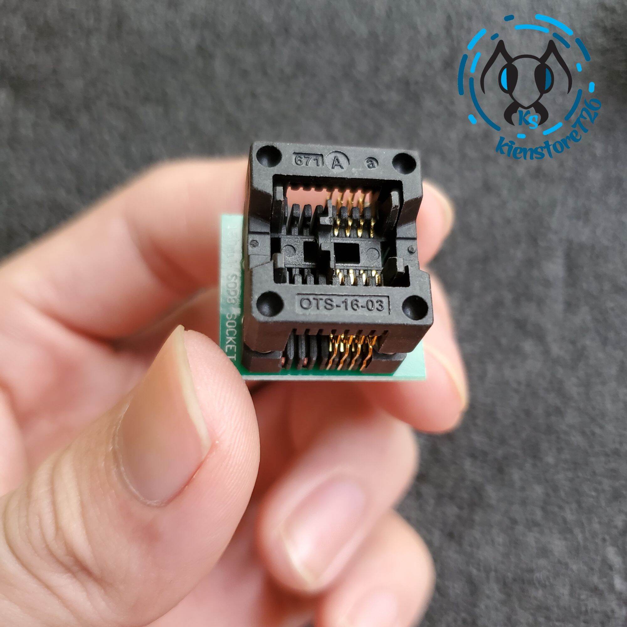 Đế nạp rom SOP8 150mil .kienstore726