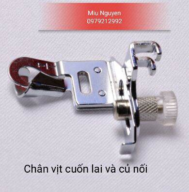 Chân vit cuốn lai máy gia đinhg