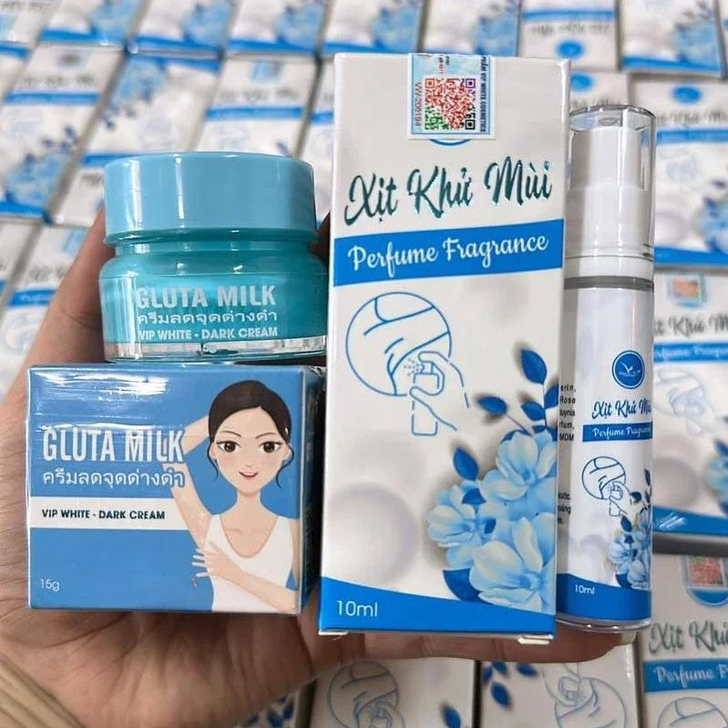 Kem Thâm Nách Gluta Milk ( Khử Thâm , Hôi , Trắng Da Vùng Nách )