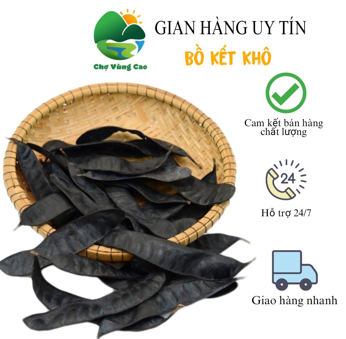 1kg quả bồ kết khô