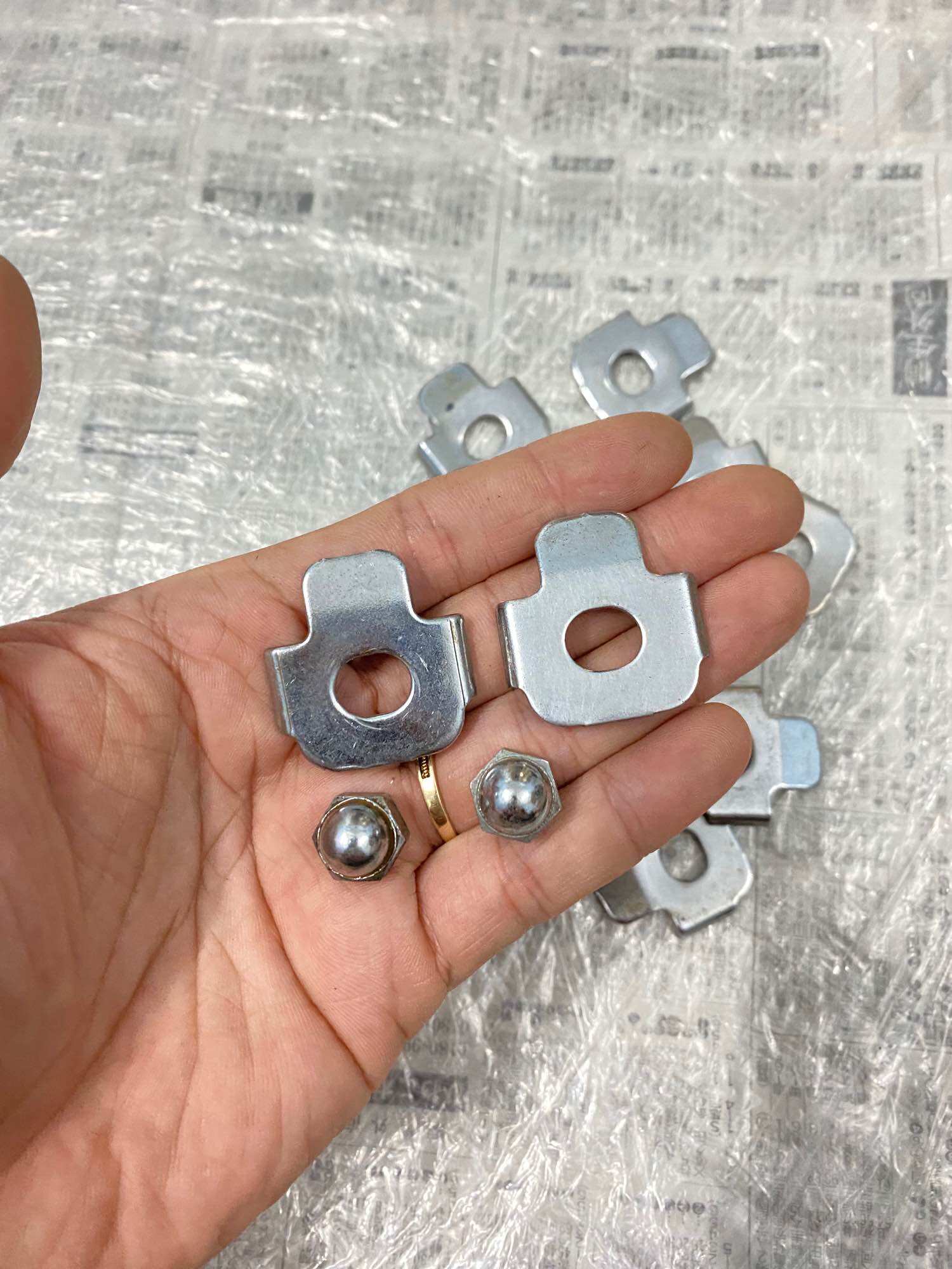 Bộ ốc nẹp bửng xe cub hàng zin rã xe