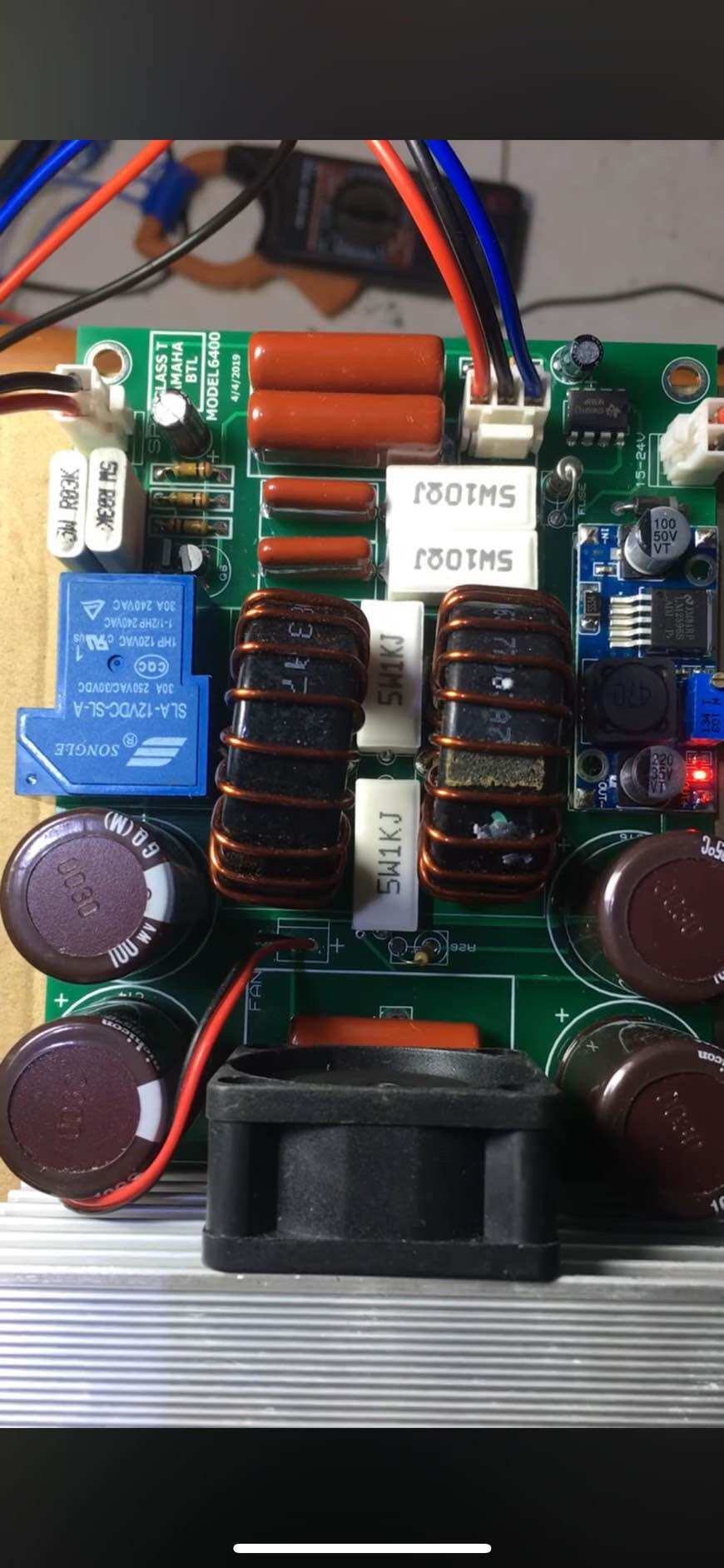 1 Mạch công suất cho sup ra loa 150v class D 4000w