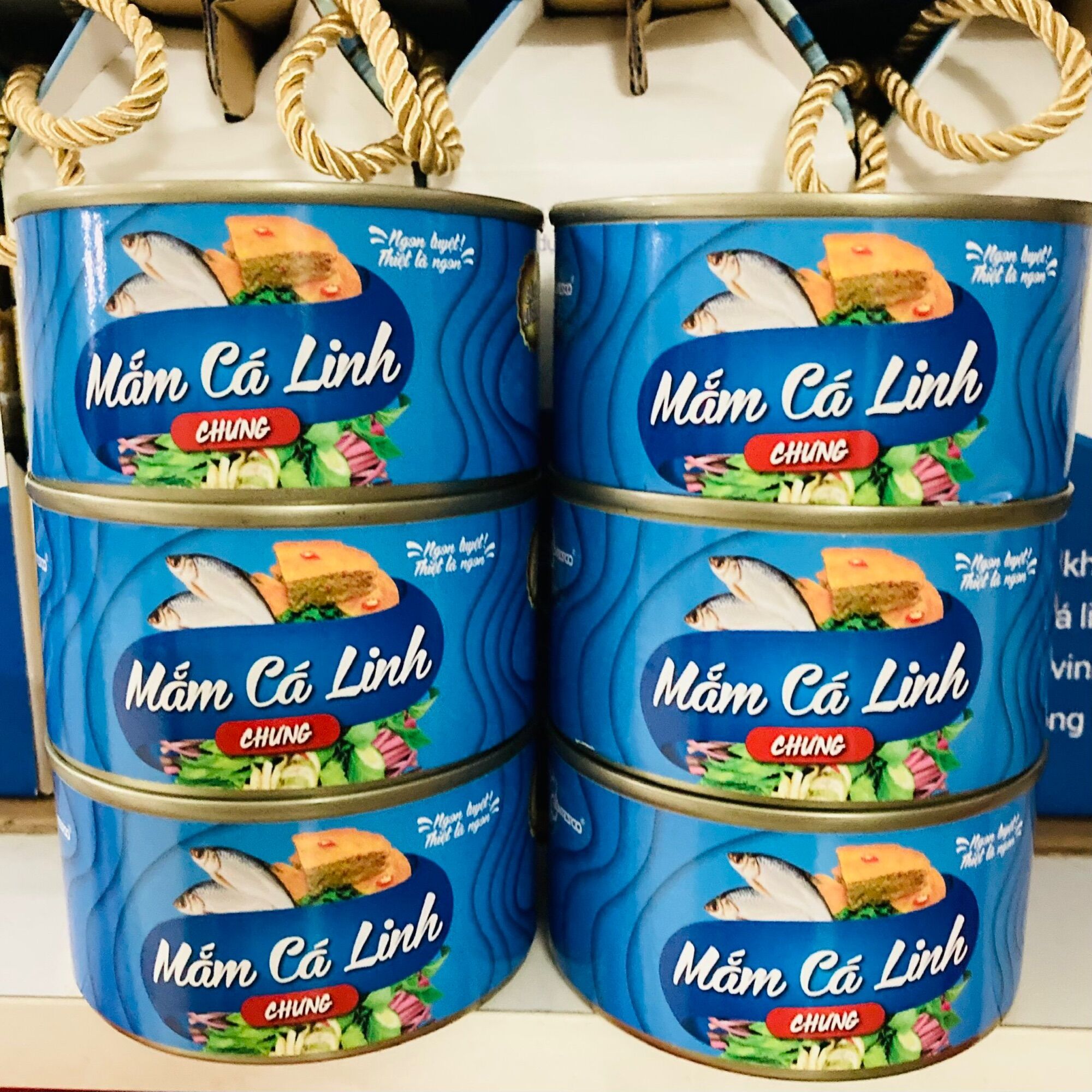[HCM]Thùng (06 hộp) Mắm cá linh chưng - Antesco