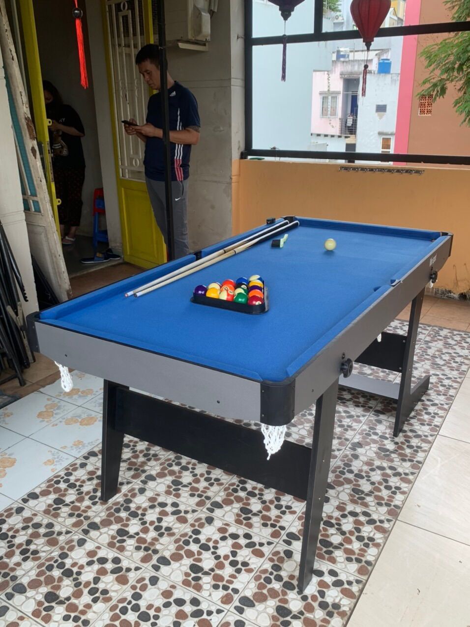 Bàn bida mini 1m6