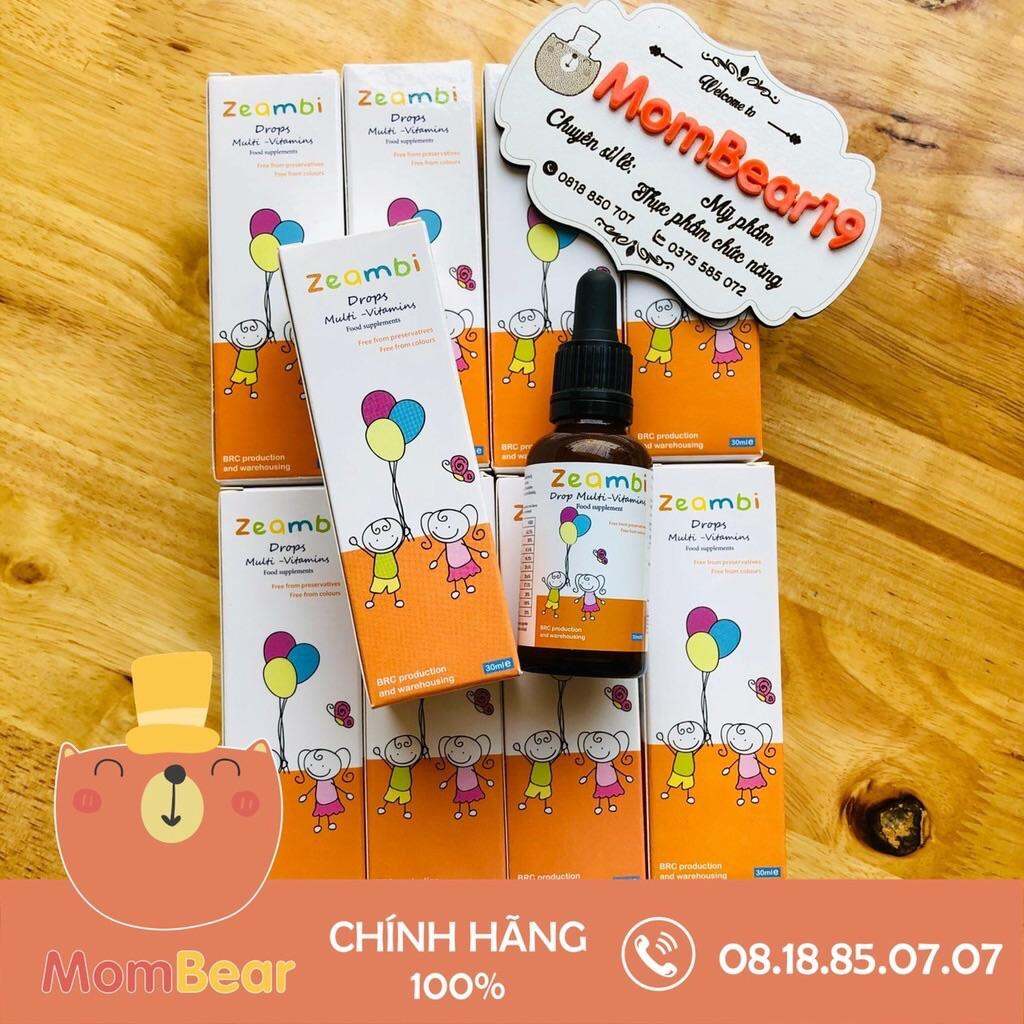 Vitamin Zeambi 30ml cho bé Từ Anh Quốc