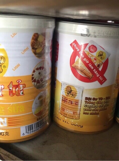 Bột sư tử Lion lon nhôm 300g