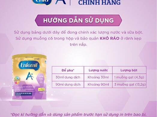 SỮA BỘT ENFA A+ GENTLE CARE SỐ 1 (0-12 tháng) 350G ( DATE SIÊU MỚI )