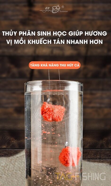 MỒI CÂU CÁ DIẾC CHÉP LÃO QUỶ XANH VỊ TANH
