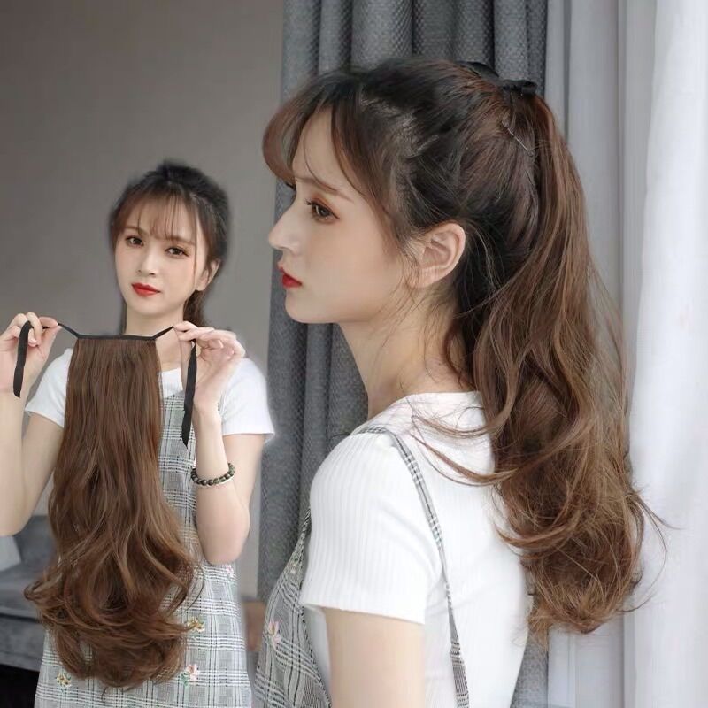💋 Hình Thật💋 Cột Tóc Xoăn Đủ Độ Dài Đủ Màu Sỉ 35K