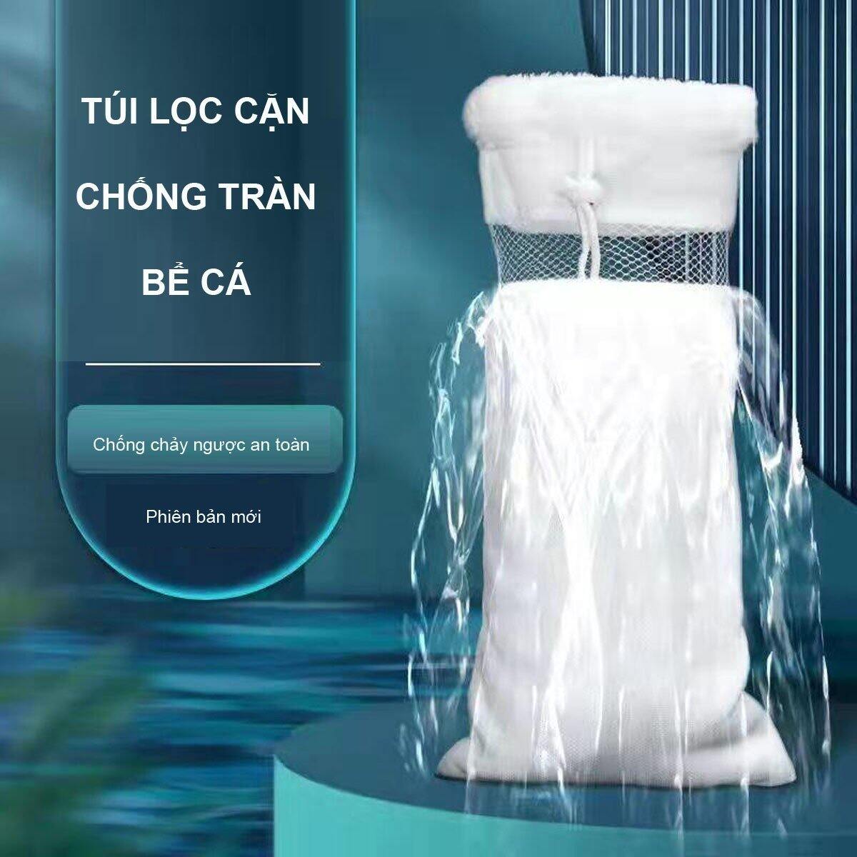 Túi lọc bể cá 2 lớp cao cấp, loại bỏ cặn bẩn, chống tràn bể cá