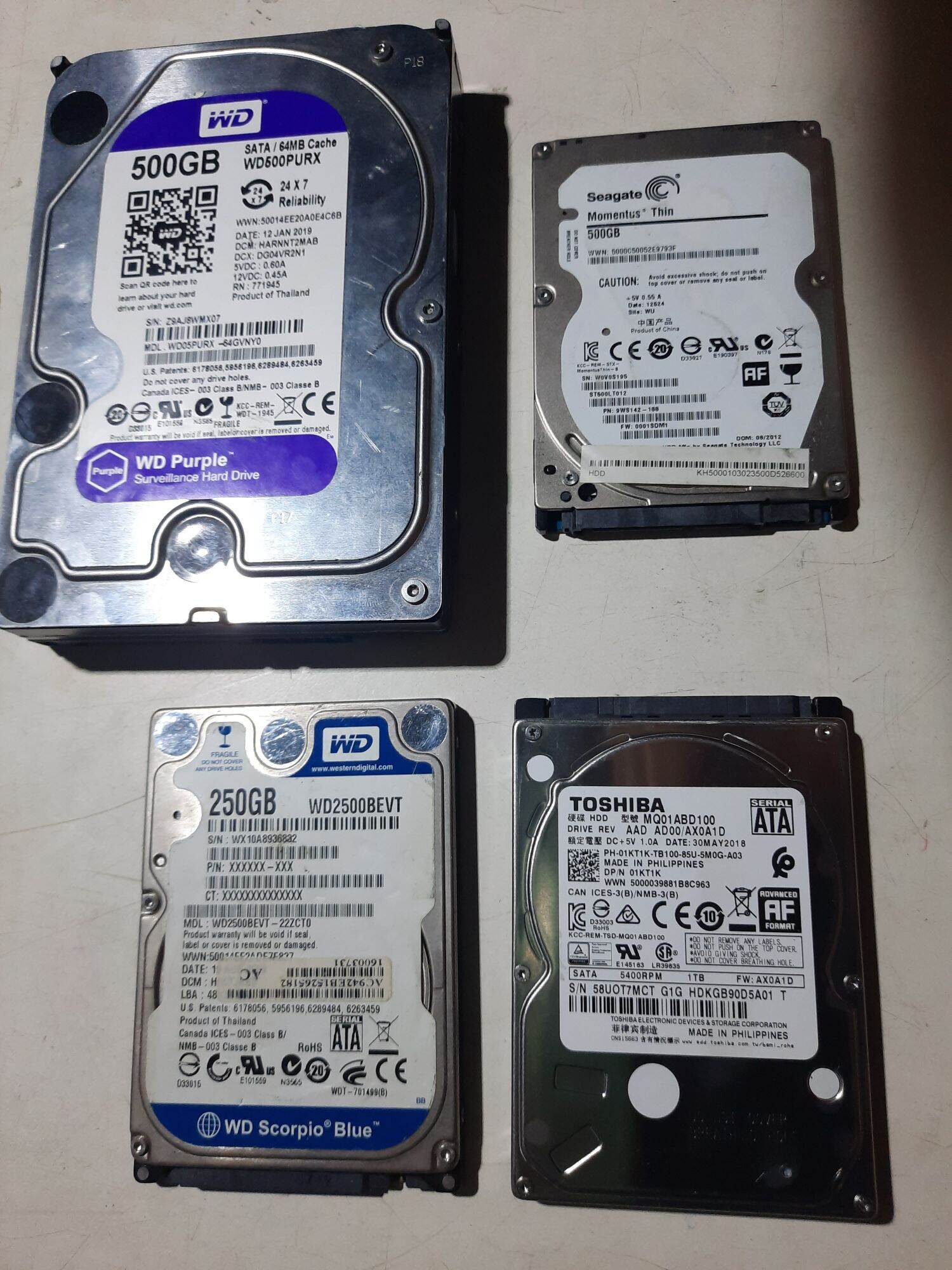 Ổ Cứng SSD EVO 500 ( cài sẵn Win 10 )