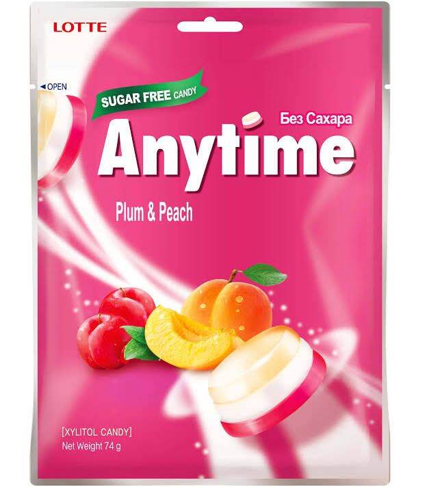🪷KẸO THE BẠC HÀ ANYTIME HÀN QUỐC 60G