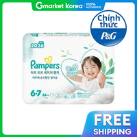 Pampers | Tã quần Pampers Touch of Nature mẫu mới 2026 size 6 (1 gói)