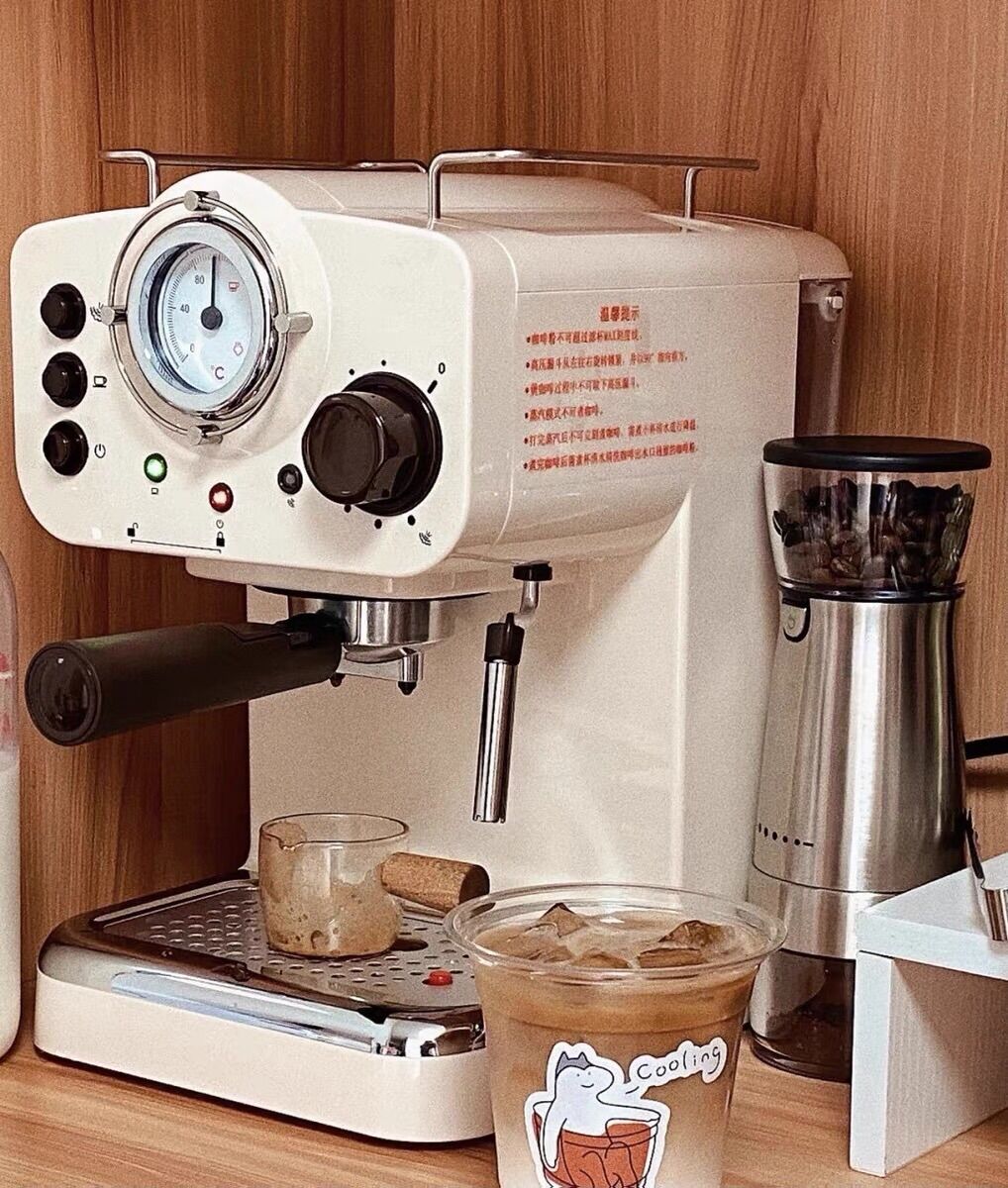 Máy pha cafe Lifease phong cách retro vintage