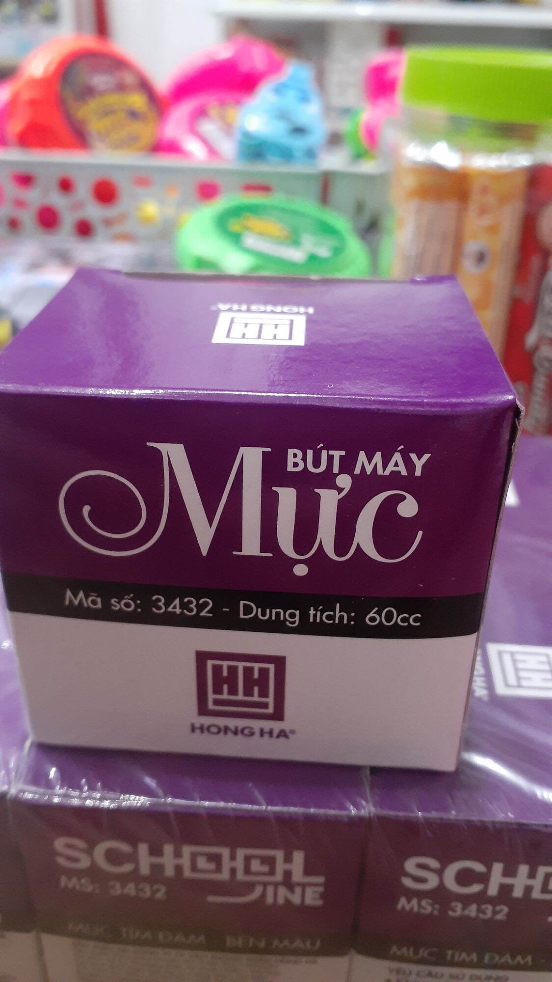 Mực tím Hồng Hà 3432 60cc