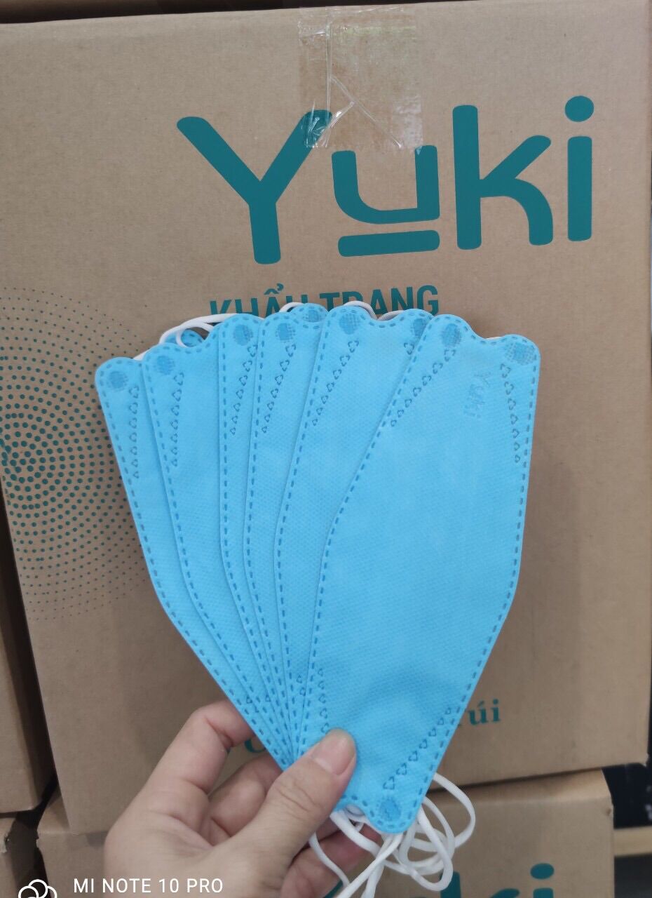 Combo 10 bịch (60 cái) khẩu trang trẻ em yoki kháng khuẩn