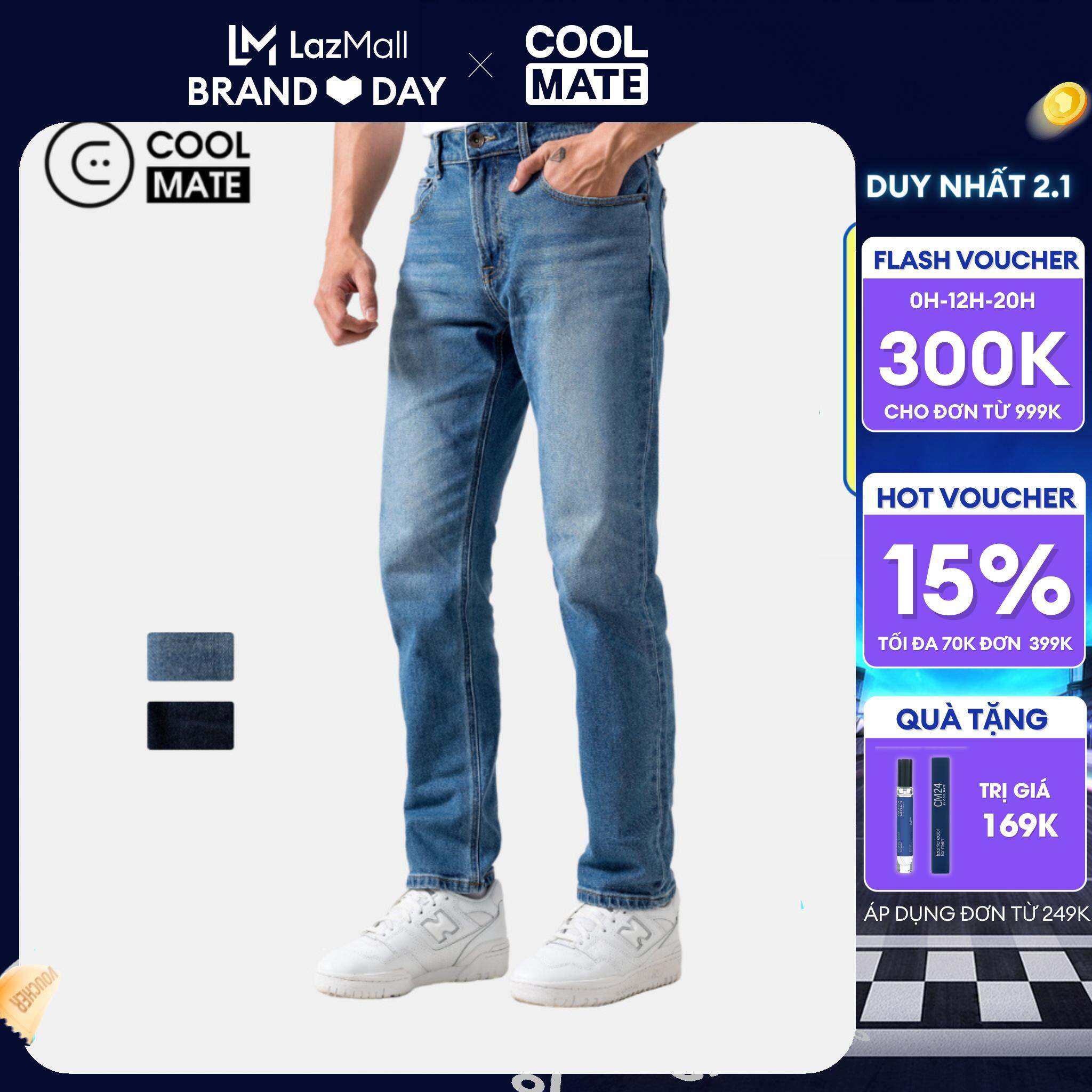 CHỈ 2.1 MUA 1 TẶNG 1 NƯỚC HOACoolmate x Copper Denim Quần Jeans dáng OG Slim Thương hiệu Coolmate