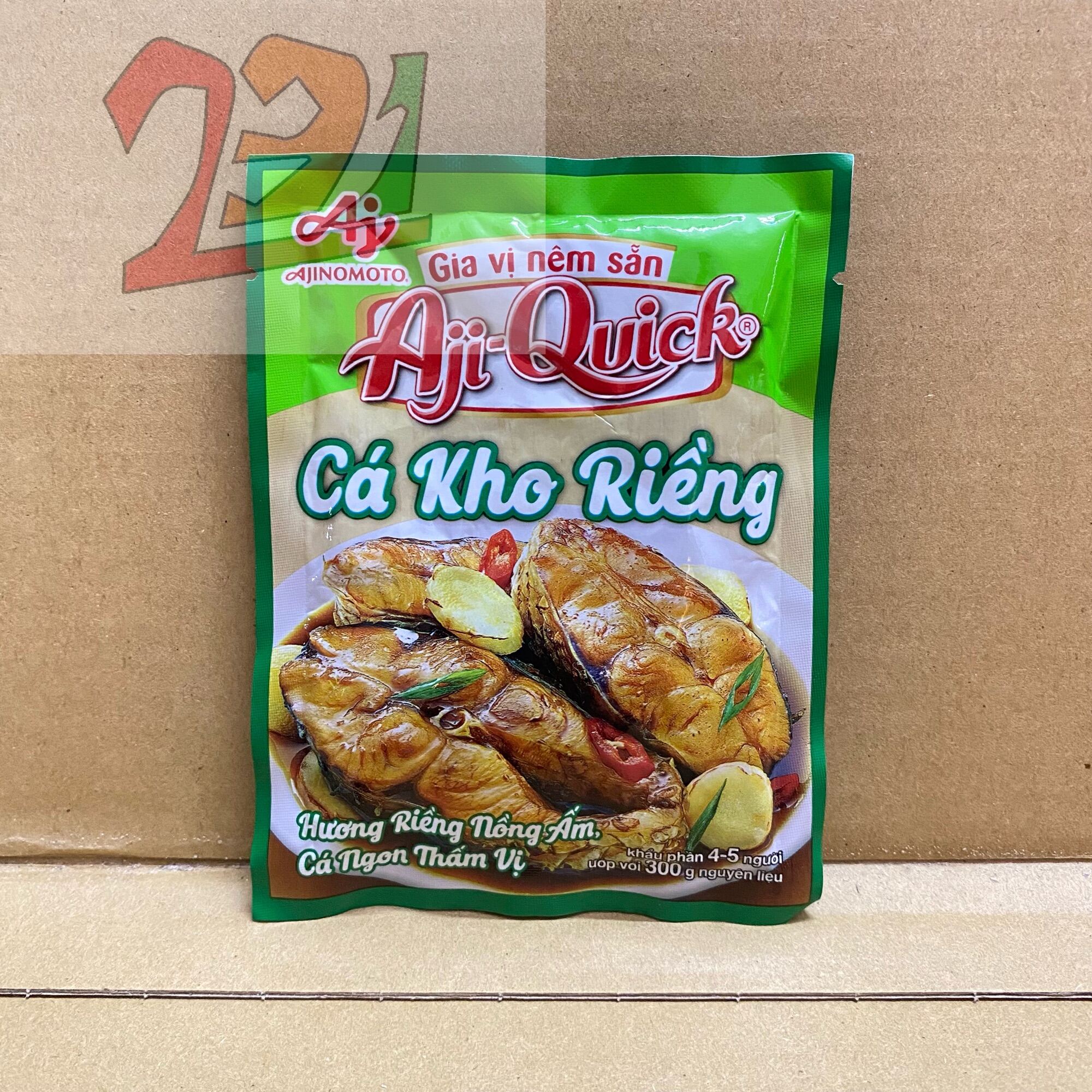 29 gcá kho riềng gói gia vị nêm sẵn aji-quick ajinomoto - ảnh sản phẩm 1