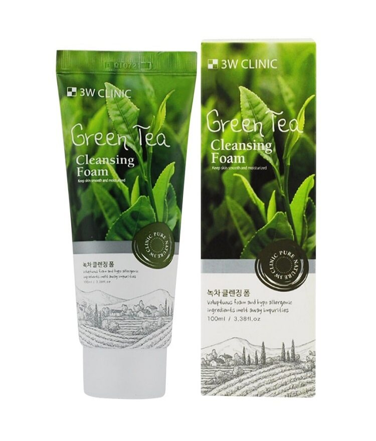 Sửa rửa mặt trà xanh Green tea Hàn Quốc